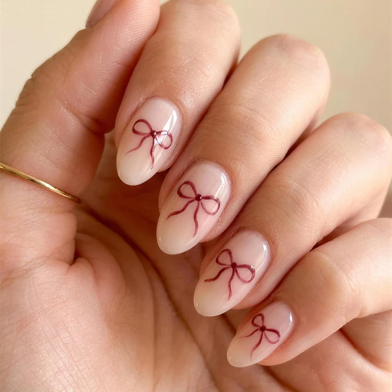 Inspiration nail art 4 publiée sur le TikTok Lunanails
